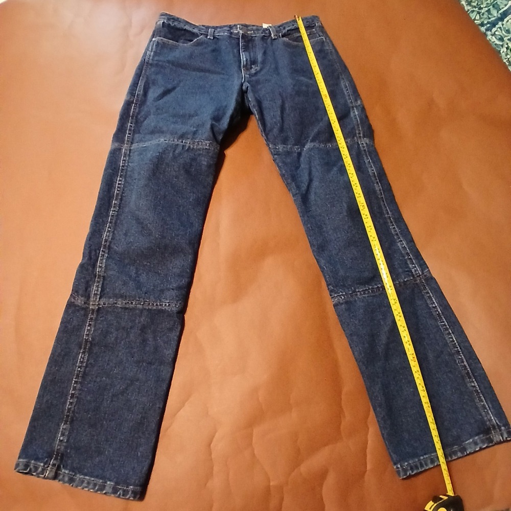 DRAGGIN JEANS Kevlar Lined 12 Motorcycle Pants Fast Company Vintage Denim